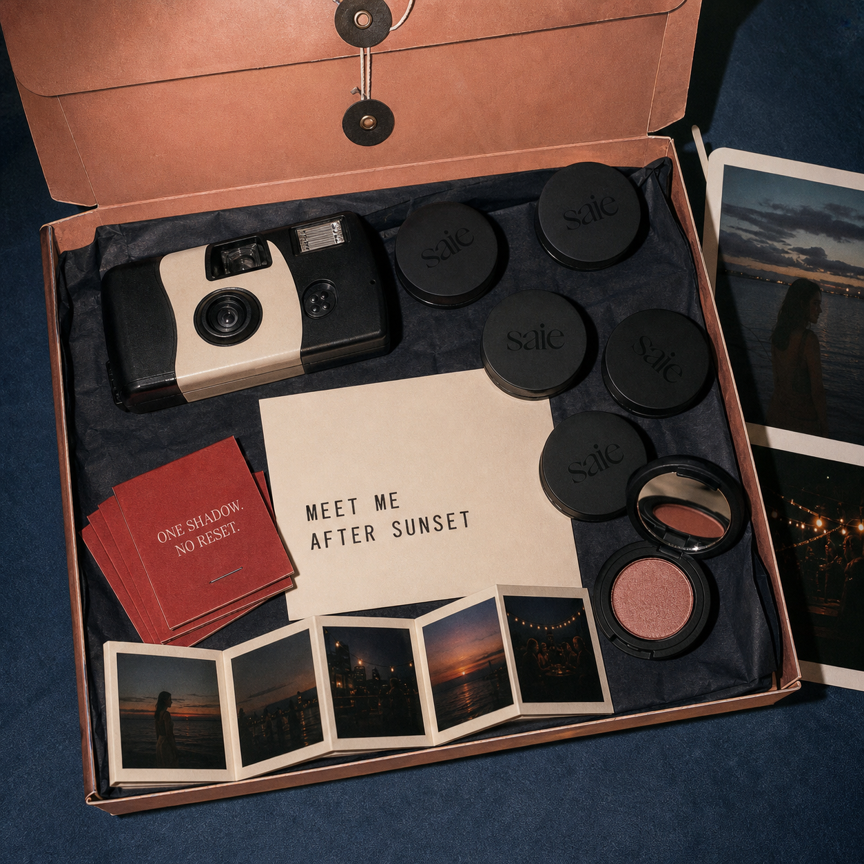 Mock Meet Me After Sunset PR package